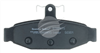 TRADE-LINE BRAKE PADS SET NISSAN PINTARA 1986- BT888TS