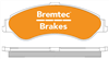 TRADE-LINE BRAKE PAD FRONT SET FORD FALCON AU-AUIII 1999-2002 BT897TS