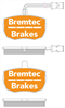 EURO-LINE BRAKE PADS SET DEFENDER 2.3 2.5 3.5 SENSOR BT935ELC