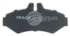 TRADE-LINE BRAKE PADS SET MERCEDES SPRINTER (903) 1995- BT956TS