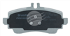 PRO-LINE BRAKE PADS SET MERCEDES A190, A210 (W168) BT976PRO