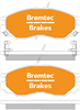 TRADE-LINE BRAKE PAD FRONT SET TRITON MK DELICA EXPRESS BT994TS