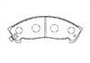 FRONT DISC BRAKE PADS - ISUZU ELF 90- D4037XP