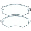 FRONT DISC BRAKE PADS - NISSAN CERAMIC 97-02