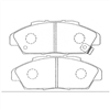 FRONT BRAKE PADS HONDA ACCORD 90- DB1172F