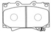 FRONT DISC BRAKE PADS - TOYOTA LAND CRUISER HDJ10# 00-05