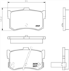 FRONT DISC BRAKE PADS - HOLDEN ASTRA (BOSCH N/ABS) CERAMIC