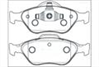 FRONT DISC BRAKE PADS - FORD FIESTA 04-06