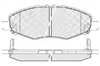 FRONT DISC BRAKE PADS - TOYOTA HILUX 05-