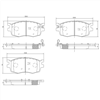 FRONT BRAKE PADS HYUNDAI ACCENT 03- DB1787F