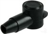 Stud Terminal Insulator End Entry Black