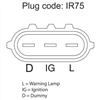 ALTERNATOR 12V 60A MITSUBISHI STYLE