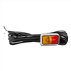 Technologies Side LED Marker Amber/Red 12/24v Amber/Red Lens 3m Cable