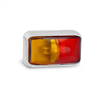 Side Marker Light Red/Amber LED 12 or 24V