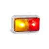 Side Marker Light Red/Amber LED 12 or 24V