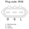 ALTERNATOR 12V 110A MITSUBISHI STYLE