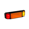 12/24V Side Marker LED Light Red Amber With Reflector