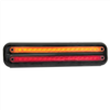 LEDAUT 12V Stop/Tail/Indicator 380 Series Strip Lamps In Double Black