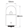 Bayonet BA9s Globe 12V 3W