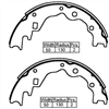 RDA Brake Shoe 295mm x 50mm