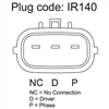 ALTERNATOR 12V 90A MITSUBISHI STYLE MXA2048