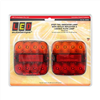 LEDAUT 12V LED Stop/Tail/Indicator Lamp With Licence Plate Lamp Blist