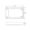 Red LED Stop/Tail Lamp Insert For J3 Series Blister Pack