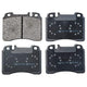RDA BRAKES RDA GP Max General Purpose Low Metallic Brake Pad Set RDB1394