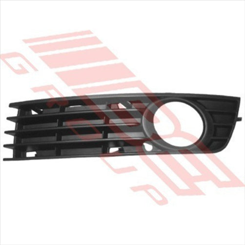 Audi VW GRILLE - L/H - IN BUMPER - MAT BLACK - AUDI A4 2001