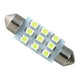 Capital Led 39mm Festoon 9Pcs White 3528Smd SM6323