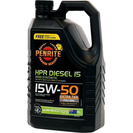 Penrite HPR Diesel 15 15W-50 Engine Oil 5L