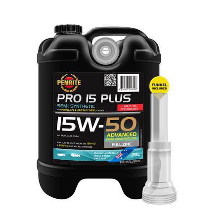 Penrite Pro 15 Synthetic 15W-50 Engine Oil 20L PRO15PLUS020