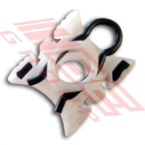 BMW PLASTIC CLIP - WINDOW REG TO GLASS - BMW 3'S E32/4/6 1991- 2DR - 4DR