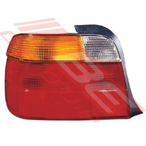 BMW REAR LAMP - L/H - AMBER/CLEAR/RED - BMW 3'S E36 1996- COMPACT
