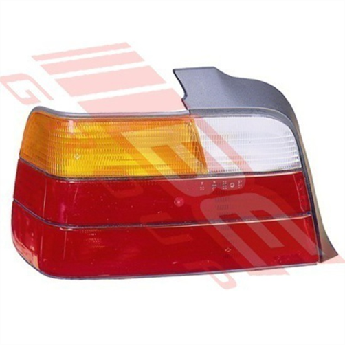 BMW REAR LAMP - L/H - AMBER/CLEAR/RED - BMW 3'S E36 1991-95 4DR