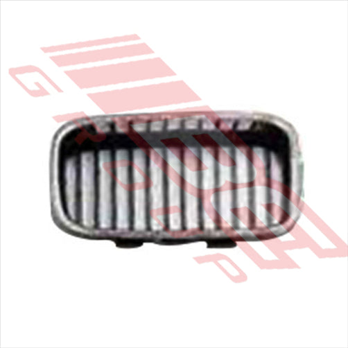 BMW GRILLE - CENTRE - L/H - CHROME/BLACK - BMW 3'S E36 2DR/4DR 1991-95
