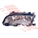 BMW HEADLAMP - L/H - GREY REFLECTOR - BMW 3'S E46 2D 1998