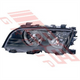 BMW HEADLAMP - L/H - BLACK REFLECTOR - BMW 3'S E46 2D 1998