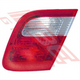 BMW REAR LAMP - R/H - INNER - CLEAR/RED - BMW 3'S E46 4D 1998