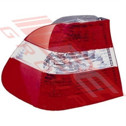 BMW REAR LAMP - L/H - RED/CLEAR/RED - BMW 3'S E46 4D 2001
