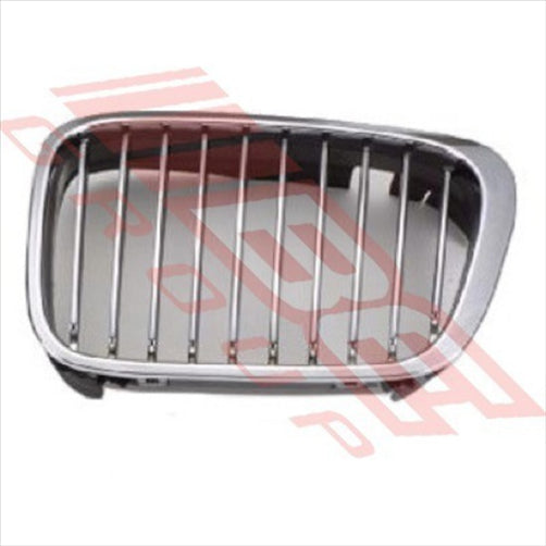 BMW GRILLE - L/H - CHRM/CHRM - W/FRAME - BMW 3'S E46 1998-2001