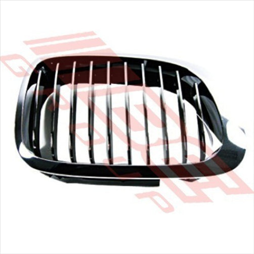 BMW GRILLE - L/H - CHRM/CHRM/BLACK - BMW 3'S E46 1998- COUPE