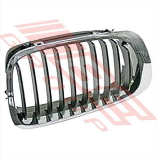 BMW GRILLE - R/H - CHRM/BLACK - BMW 3'S E46 1998- COUPE