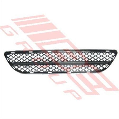 BMW FRONT BUMPER GRILLE - CENTER - MAT/BLACK - BMW 3'S E90 2005