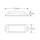 LED Autolamps 90 Series Amber Emergency LED Strobe/Warning Light 12V/24V Surface Mount 90AM