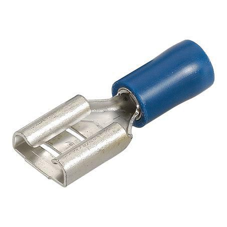 Narva Crimp Terminal Female Blade Blue Insulated 8.4mm 12Pk