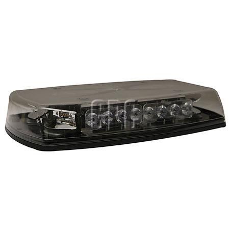 Ecco LED Mini Bar Amber 12-24V Low Profile 4 Bolt Fix Clear Lens Reflex 5597CA
