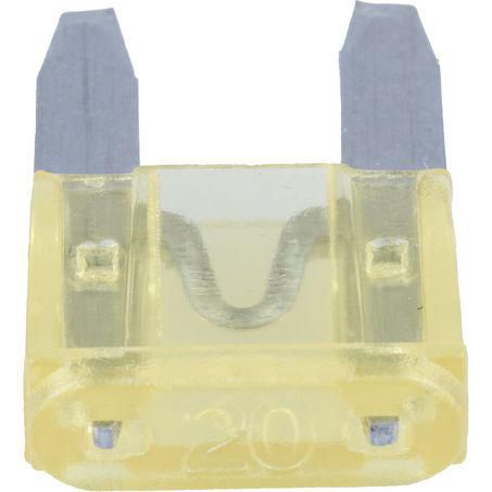 OEX Mini Blade Fuse 20A Yellow 100 Pce