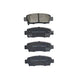 RDA GP MAX LOW METALLIC BRAKE PAD SET TOYOTA RDB1384
