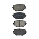 RDA GP MAX LOW METALLIC BRAKE PAD SET SUZUKI RDB1312